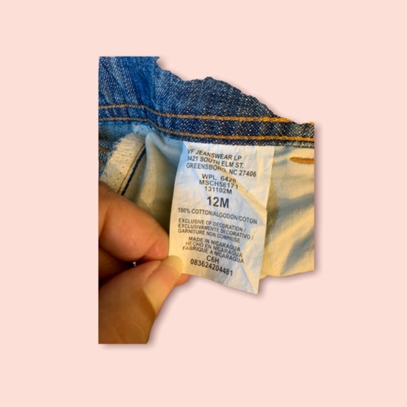 VF jeanswear capri jeans size 12M pre-owned - Picture 3 of 3